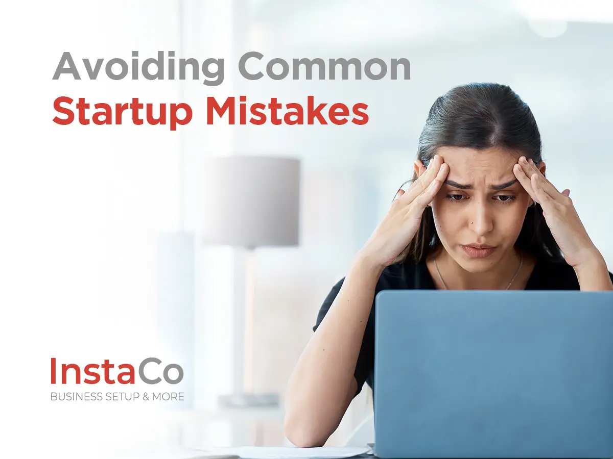 a girl is fed up and looking for how to avoid startup business mistakes in dubai